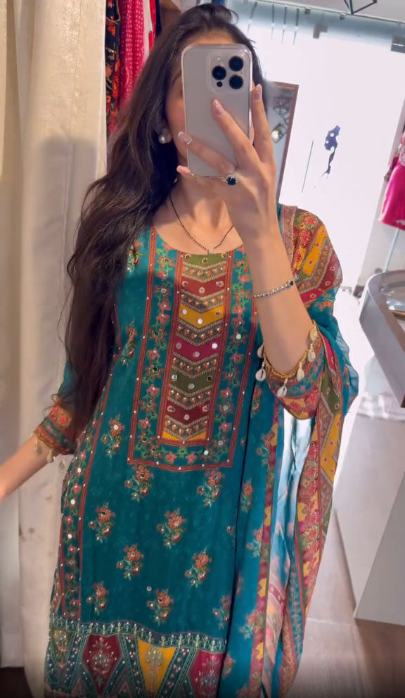 Kabira Heavy Fancy Pair with Dupatta Set