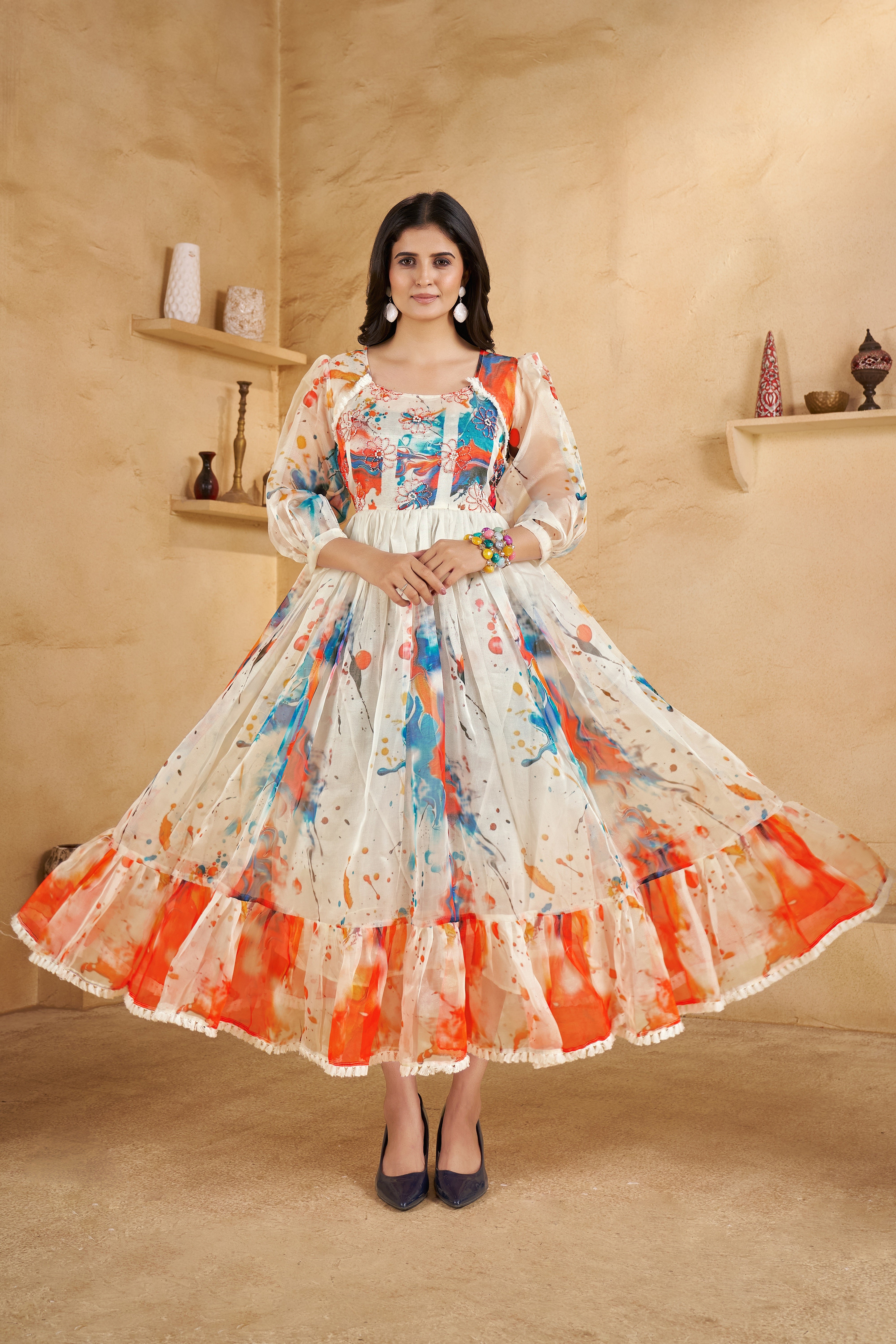 Soofy-Long Western Wear
