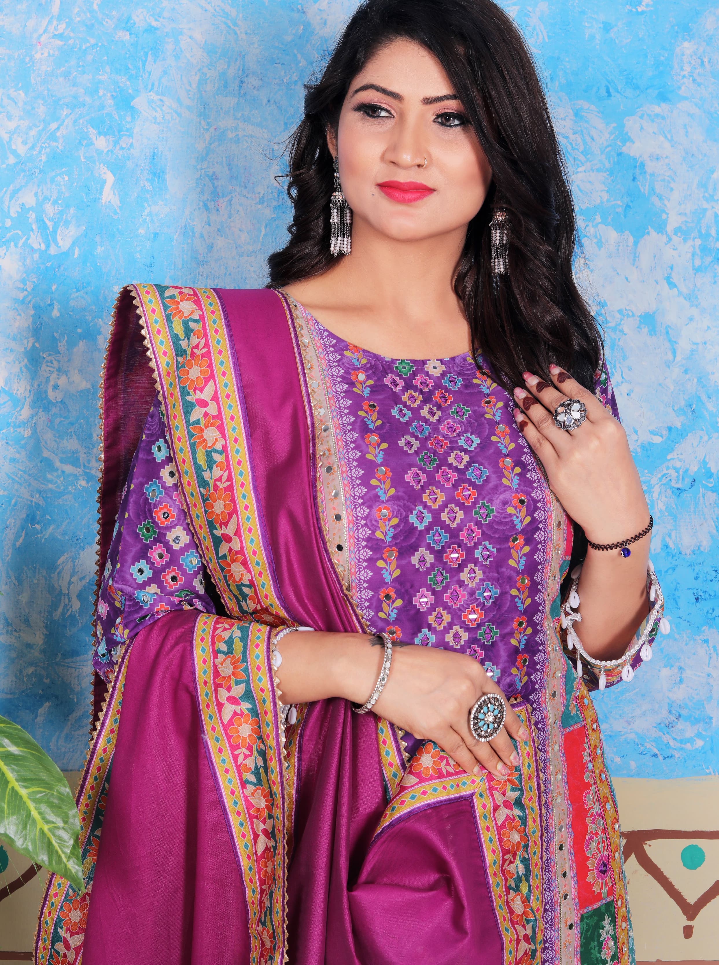 LAIKK HEAVY FANCY PLAZZO PAIR WITH DUPATTA SET