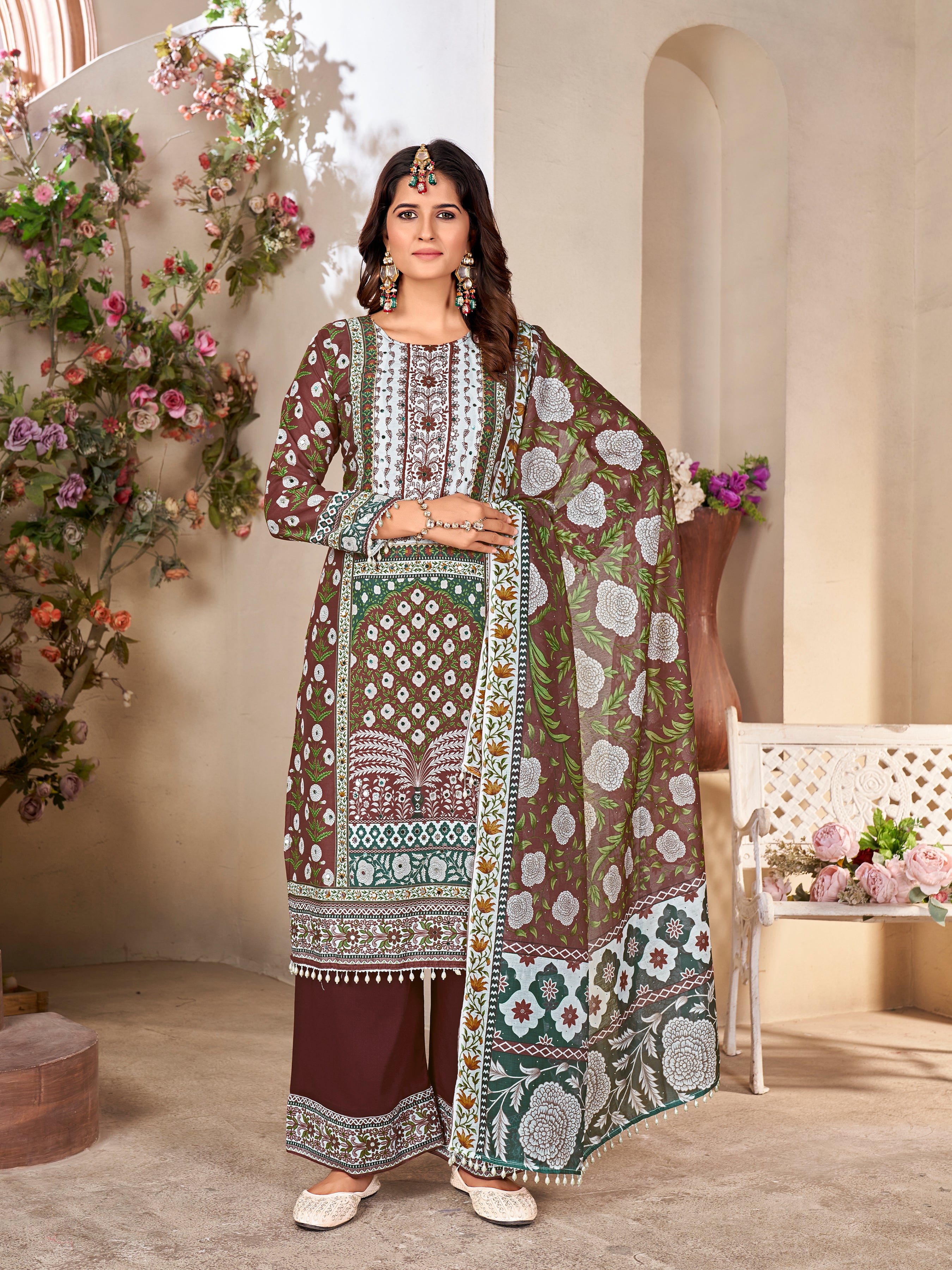 JANKI HEAVY FANCY PAIR WITH DUPATTA SET