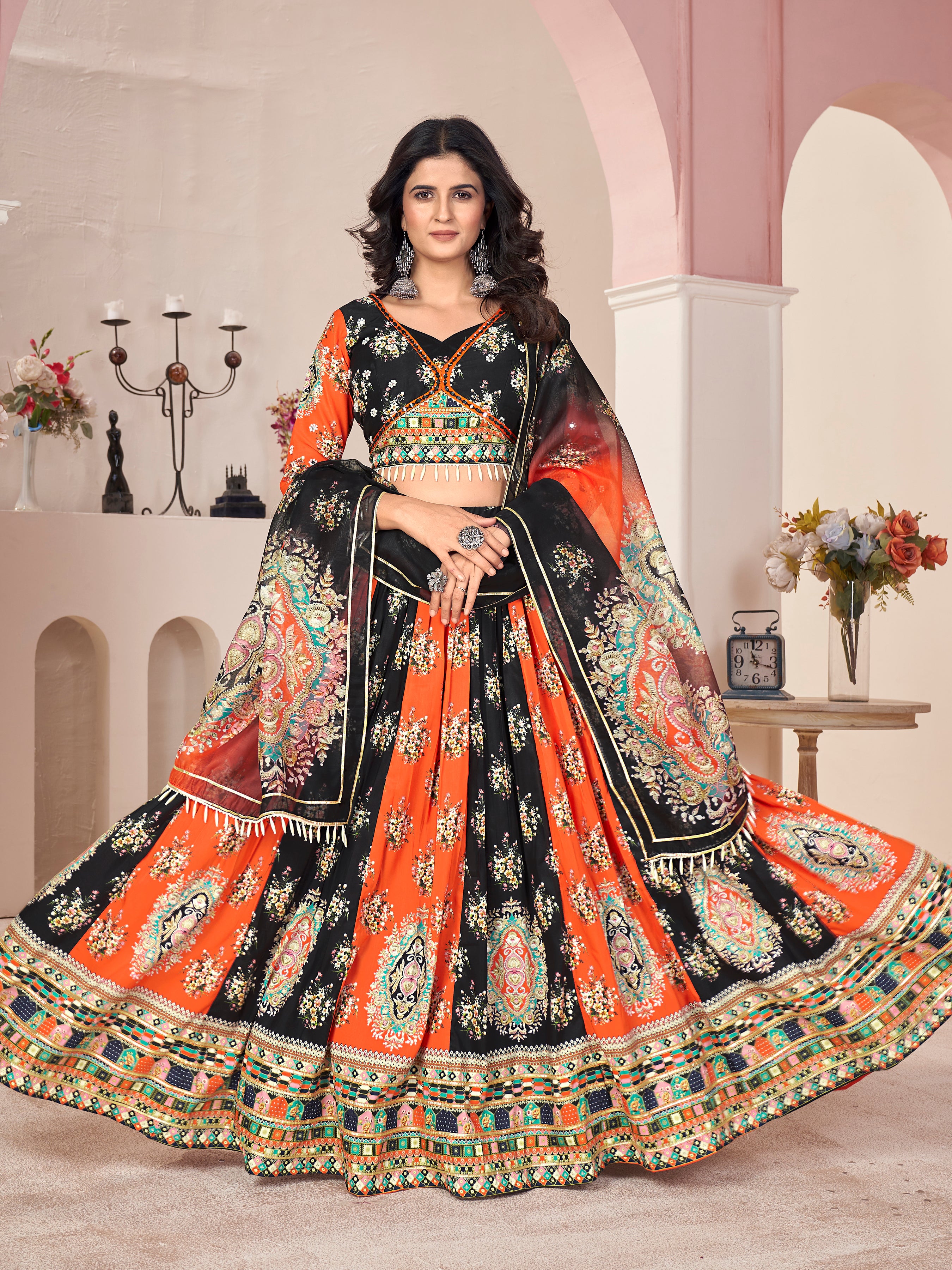 MADH MITHI LEHENGA CHOLI