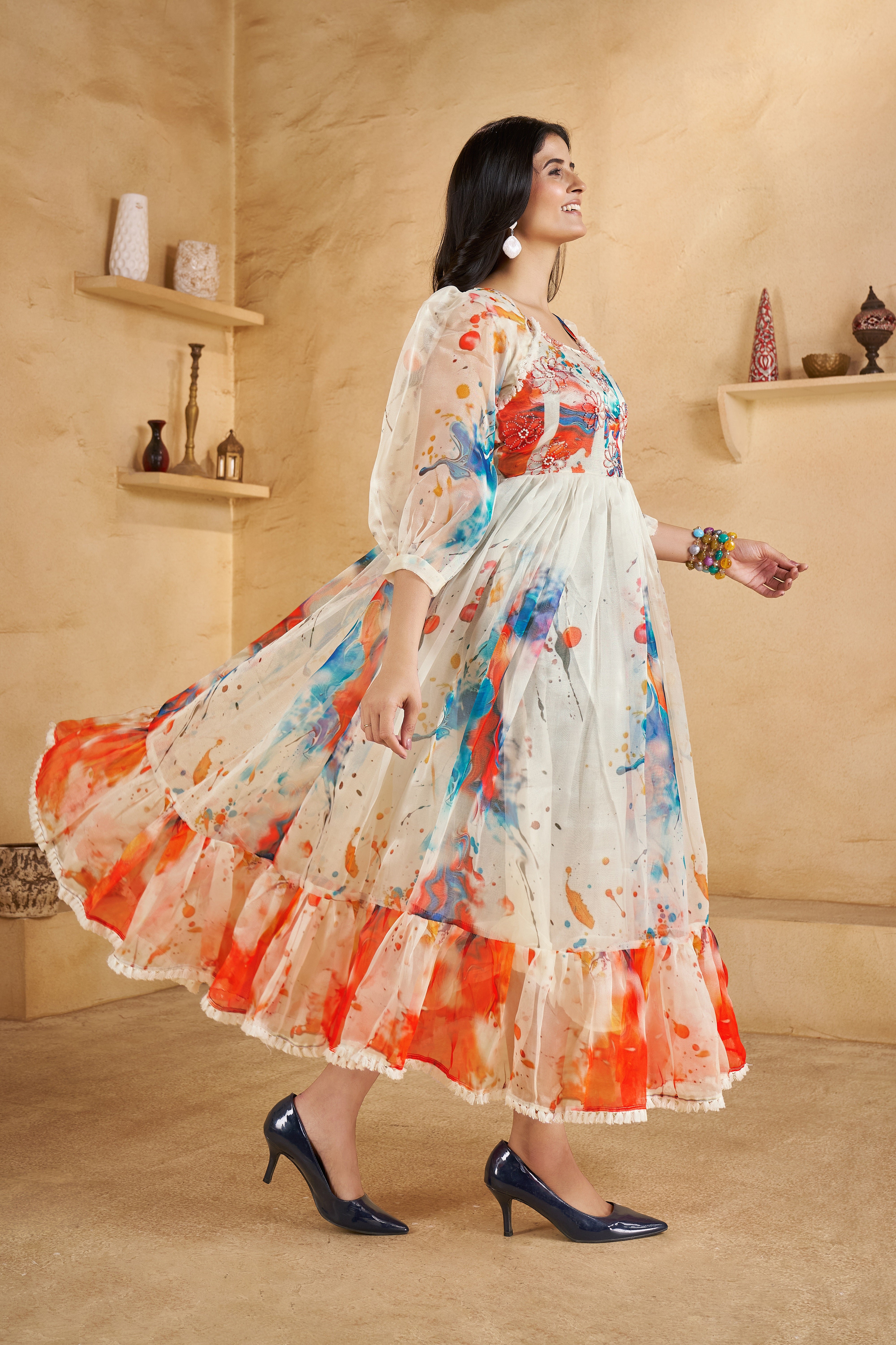 Soofy-Long Western Wear
