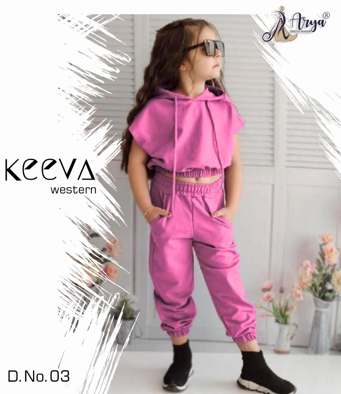 KEEVA IMPORTED HOODIES TOP & PANT FOR CHILDREN