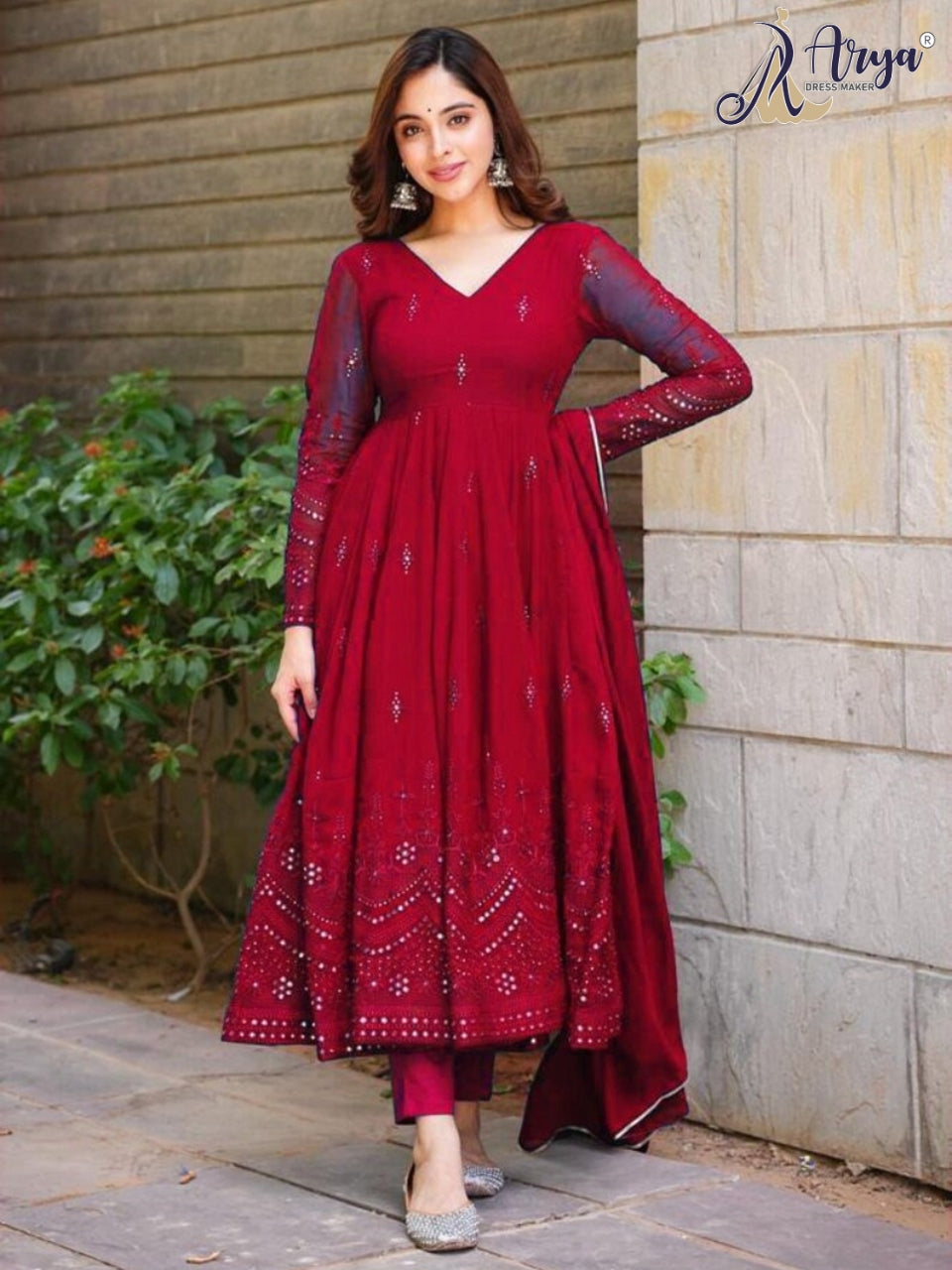 Cbazaar Anarkali Festive Gowns AVTAR HEAVY ANARKALI DESIGNER GOWN