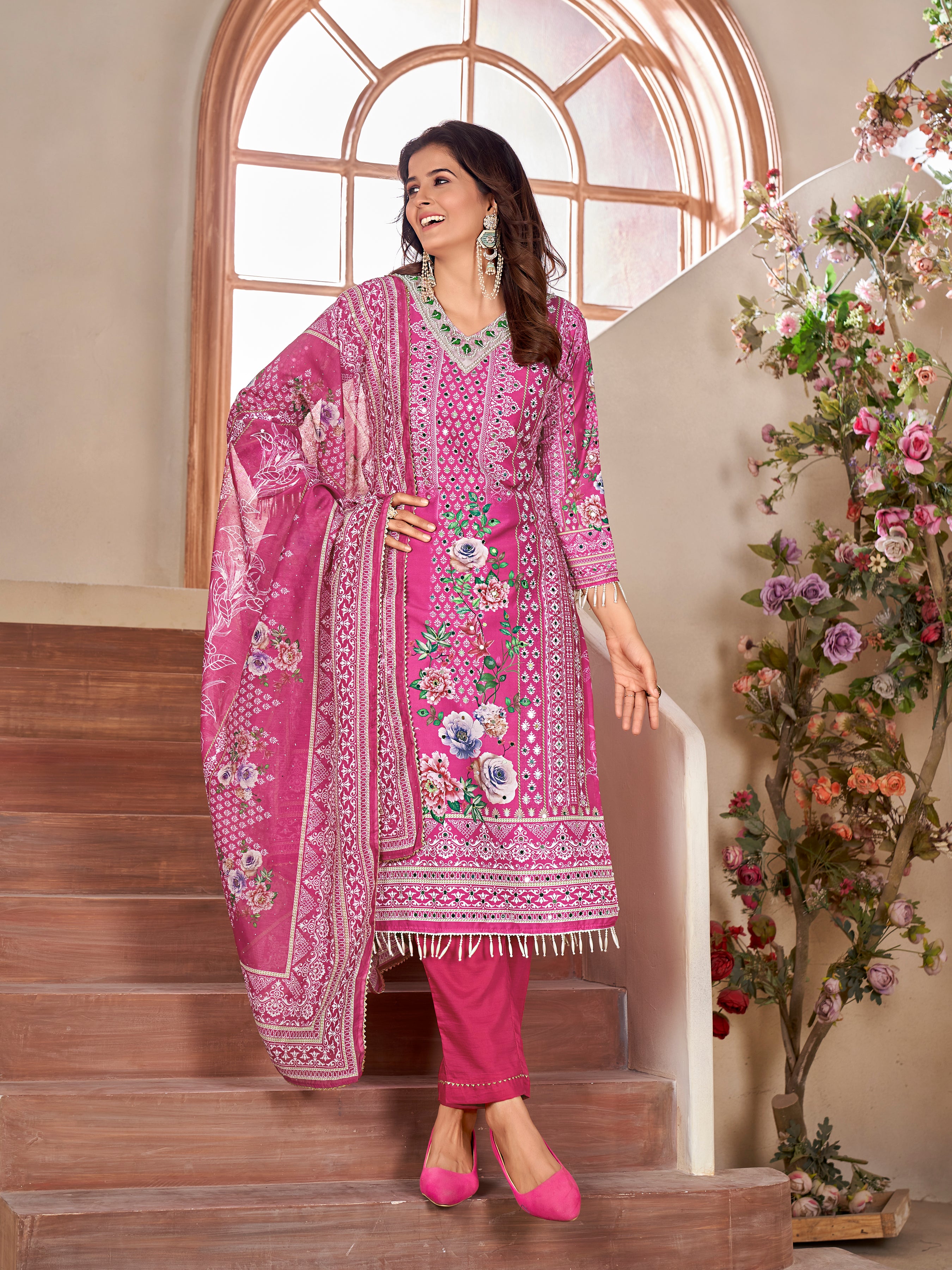 RMAYYA 2 HEAVY FANCY PAIR WITH DUPATTA SET