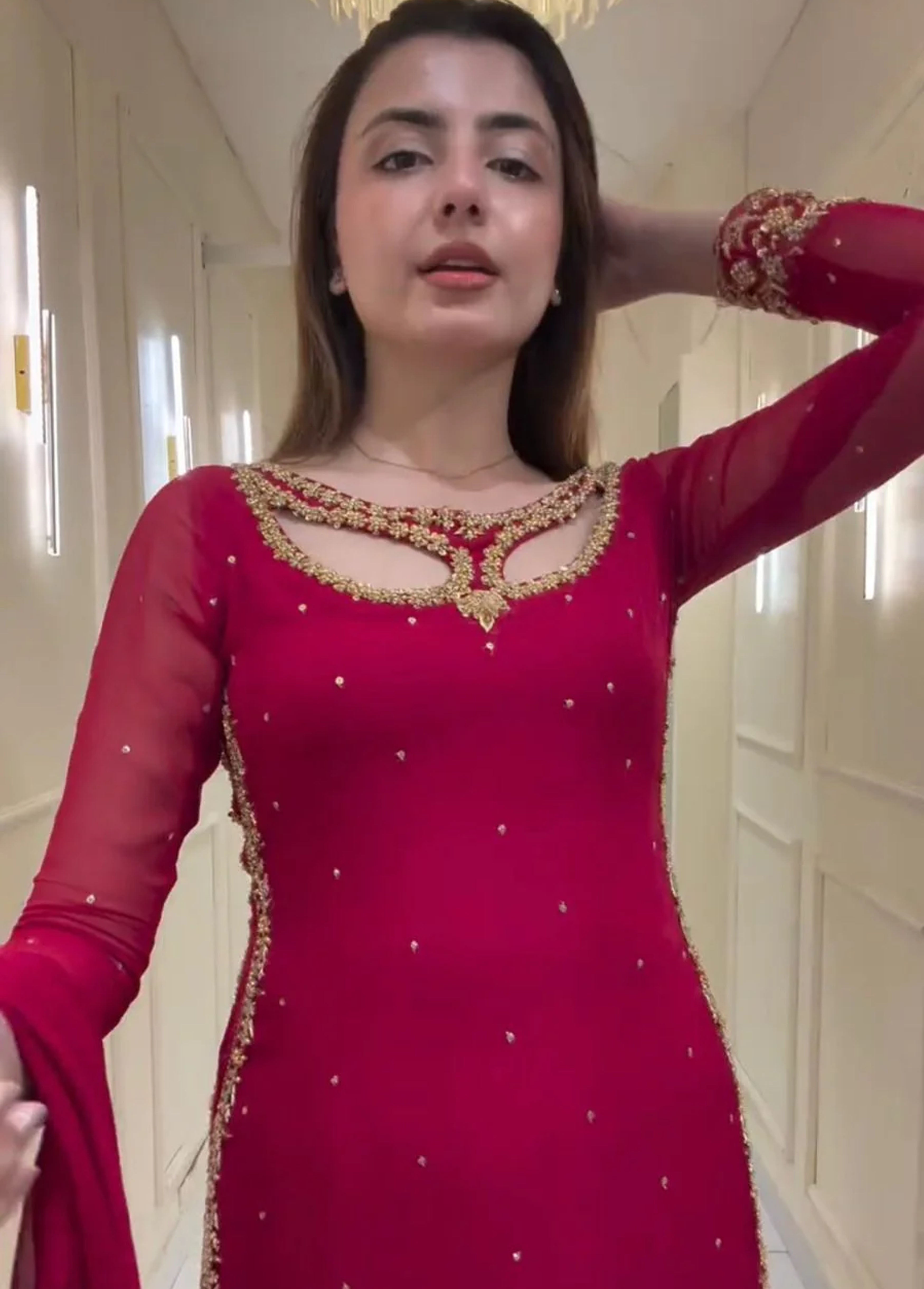 Qutee -Heavy Fancy Pair With Dupatta Set