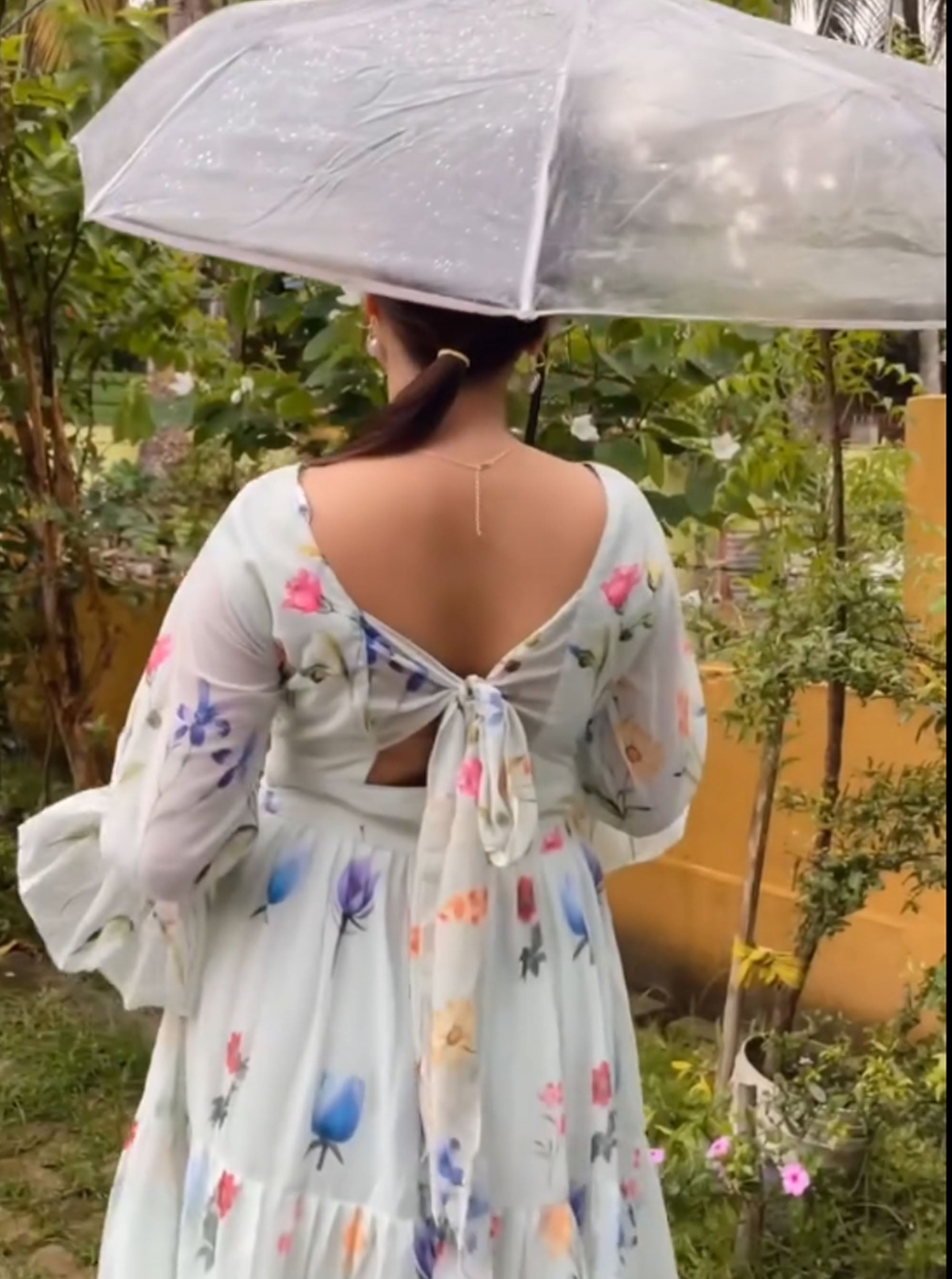 Koohu-Anarkali Long Western Gown