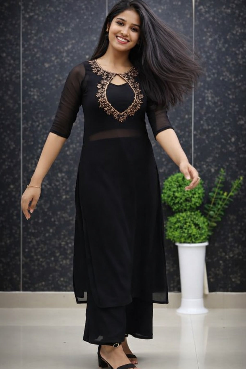 Naina-three Piece Suit Set