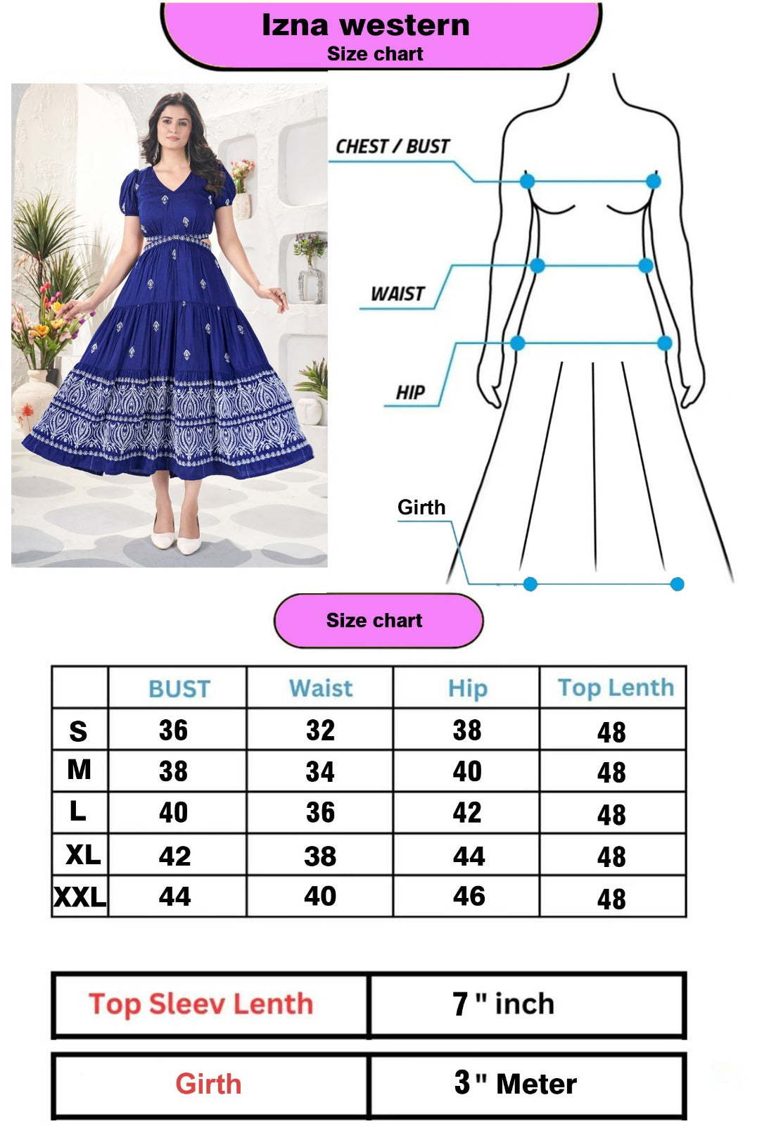 how long is a 48 inch dress 48inch Pista Green Georgette Printed Dress at 382/piece in Surat