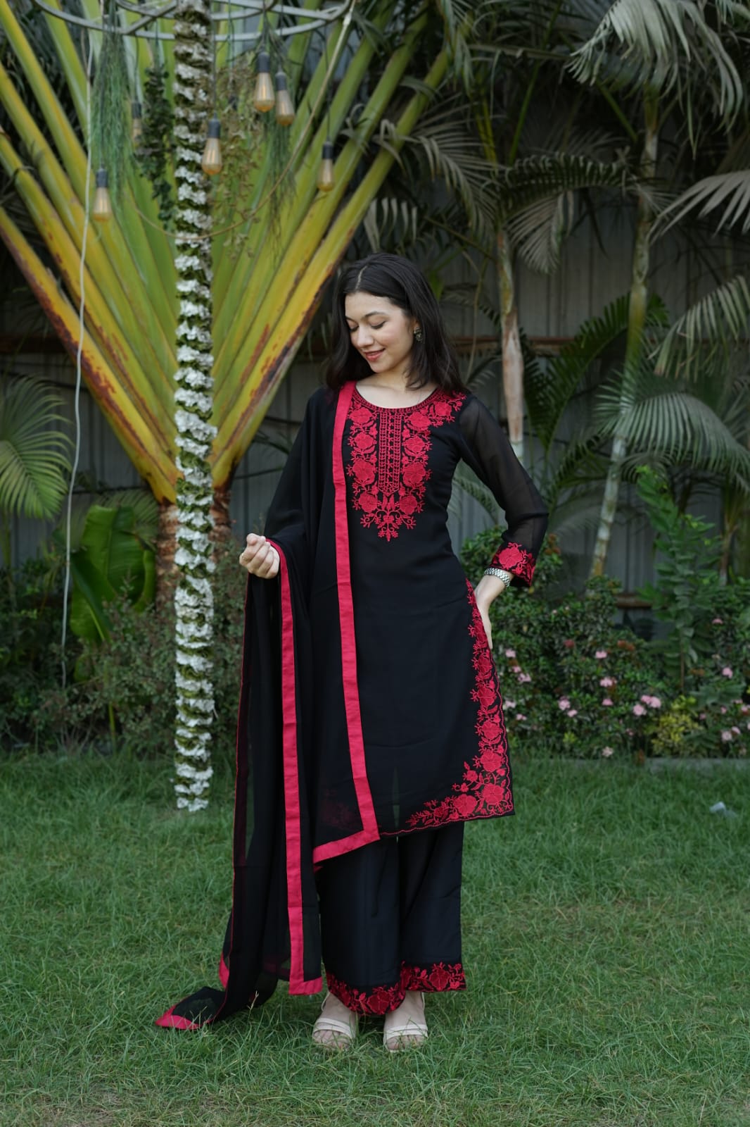Rooprit – Elegant Pakistani  Embroidered Suit Set