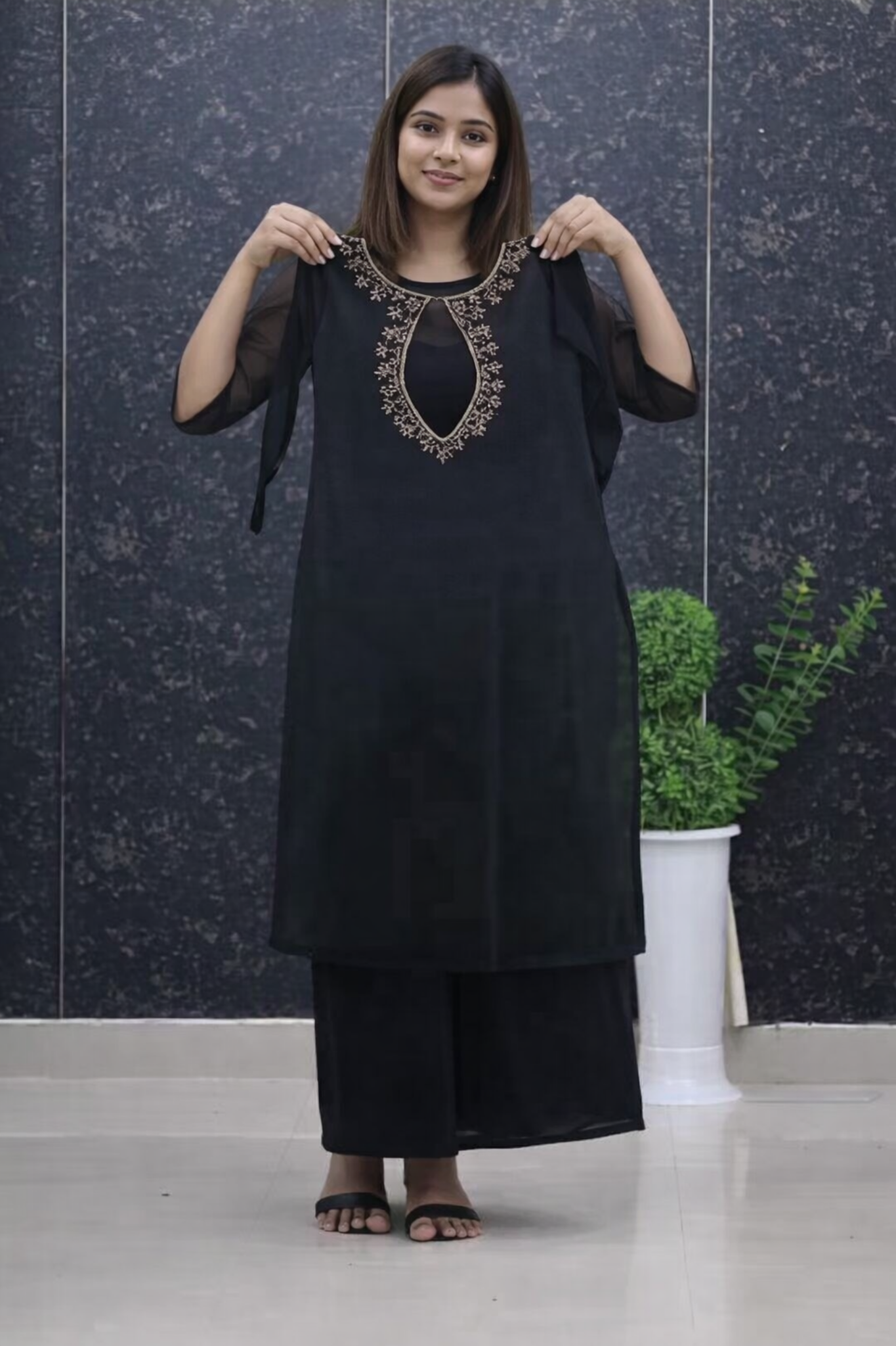 Naina-three Piece Suit Set