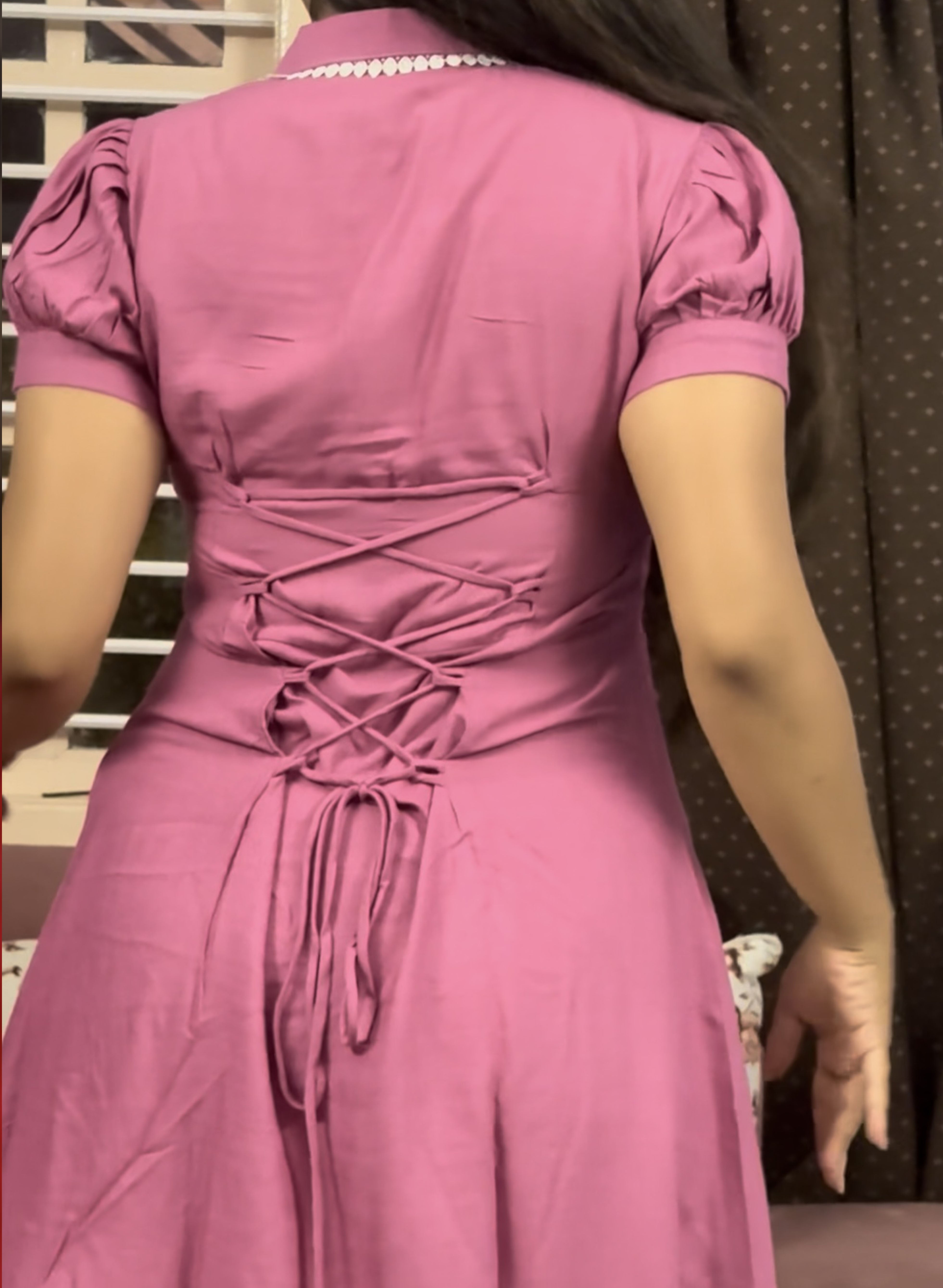 Chahat- Summer Cotton Western Dress