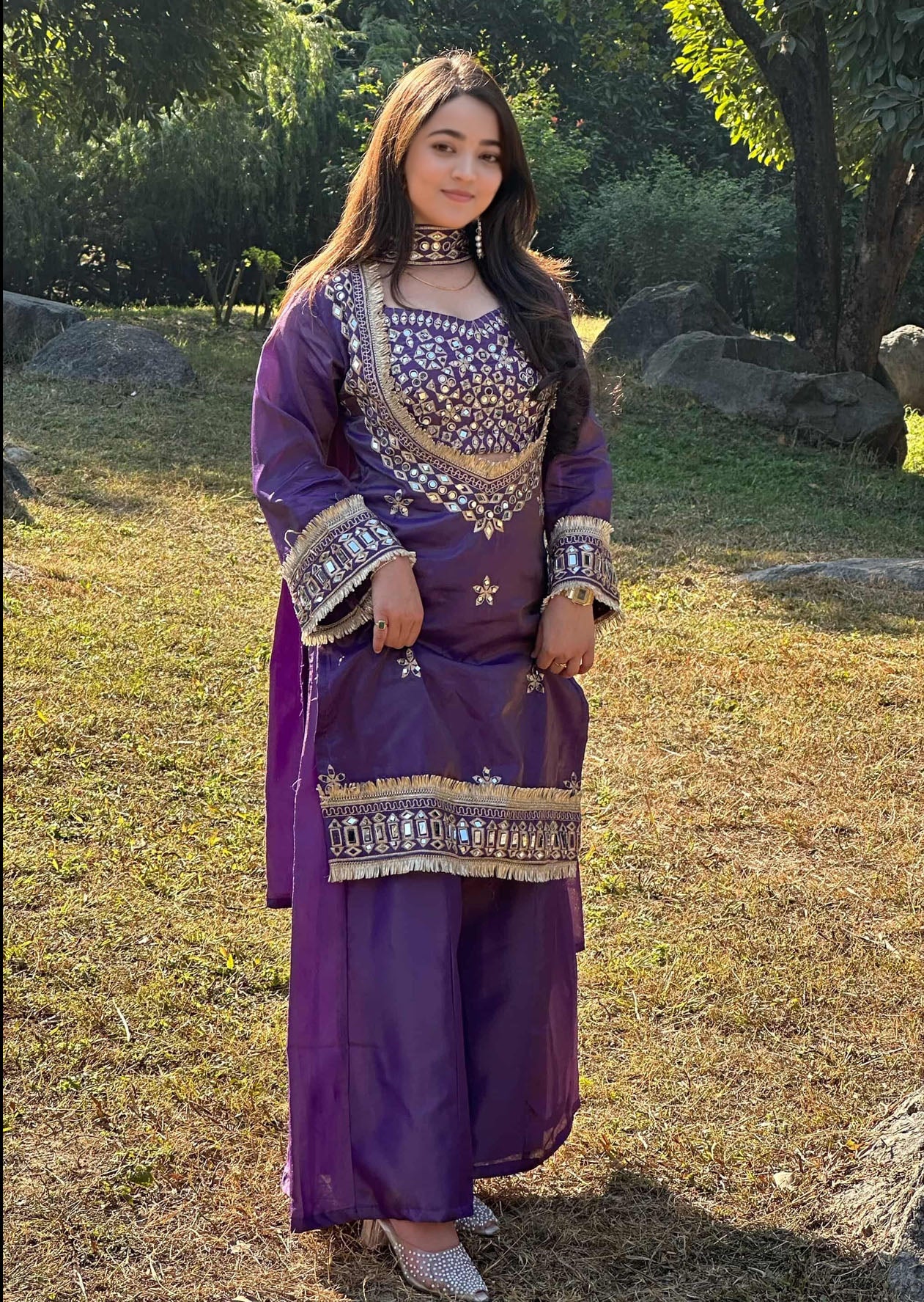 Zeenat-Premium Pakistani Suit Set