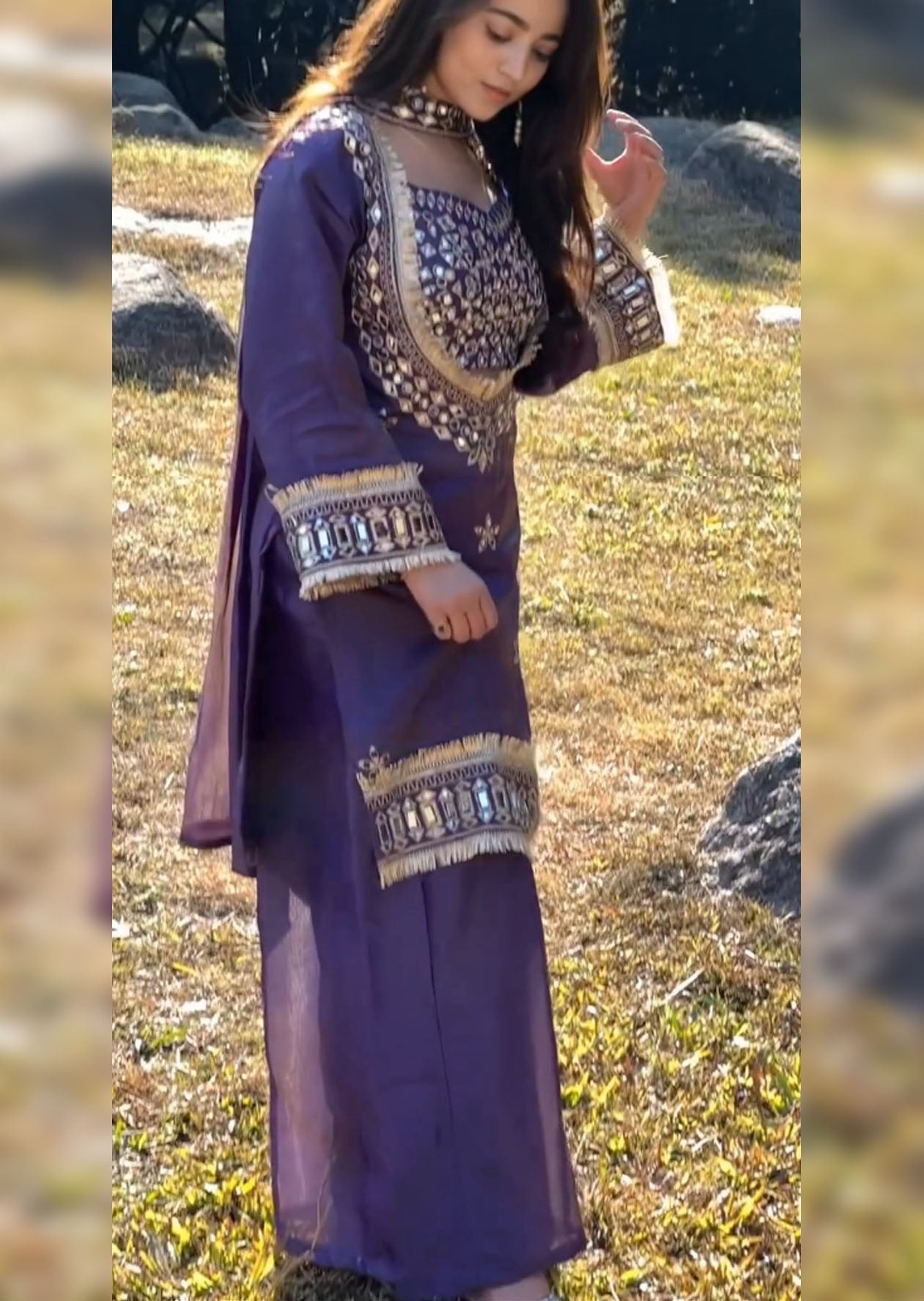 Zeenat-Premium Pakistani Suit Set