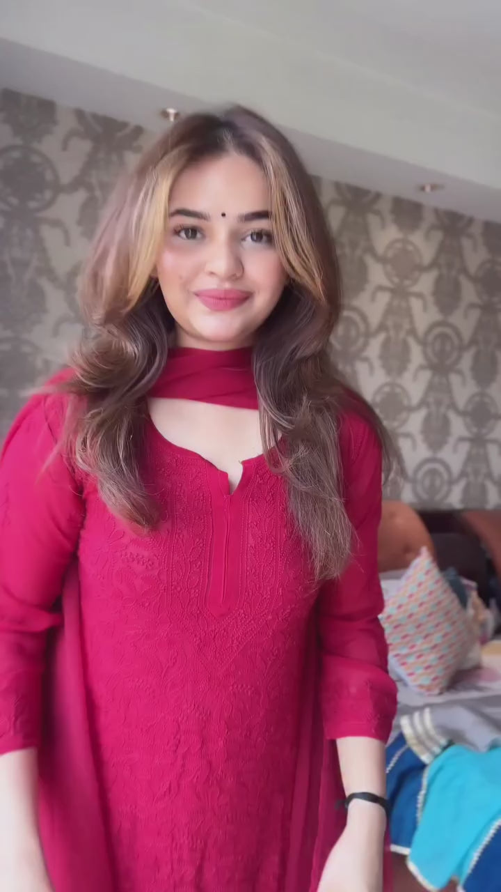 Aliza-Most viral Designer Ethnic two Piece Suit Set