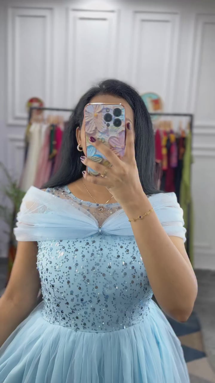 Pretty-Designer Party Wear Gown