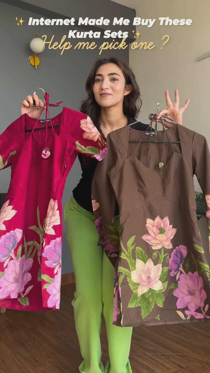 Flora- Kurit & Plazzo Set