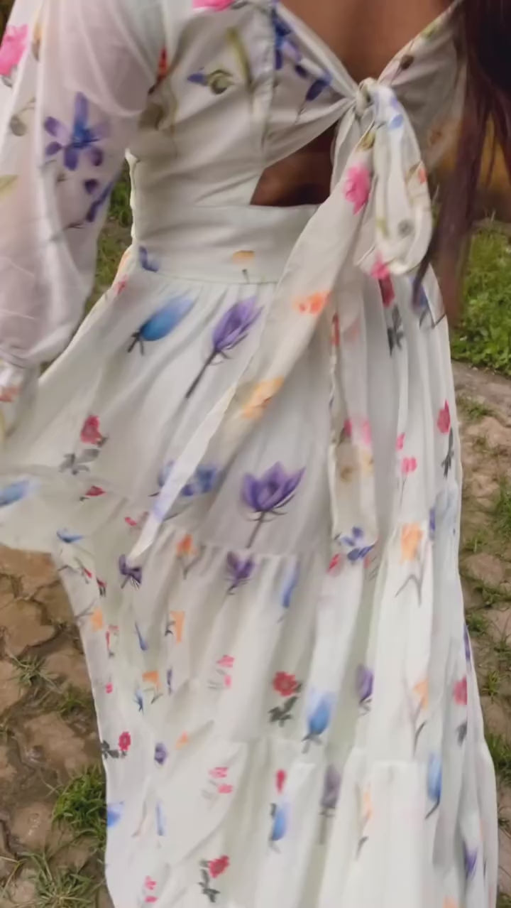 Koohu-Anarkali Long Western Gown