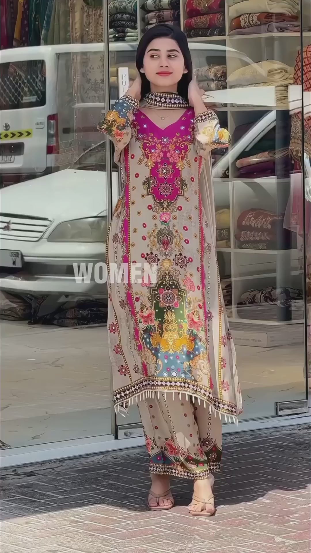 Mannat-Heavy Fancy Pair With Dupatta set