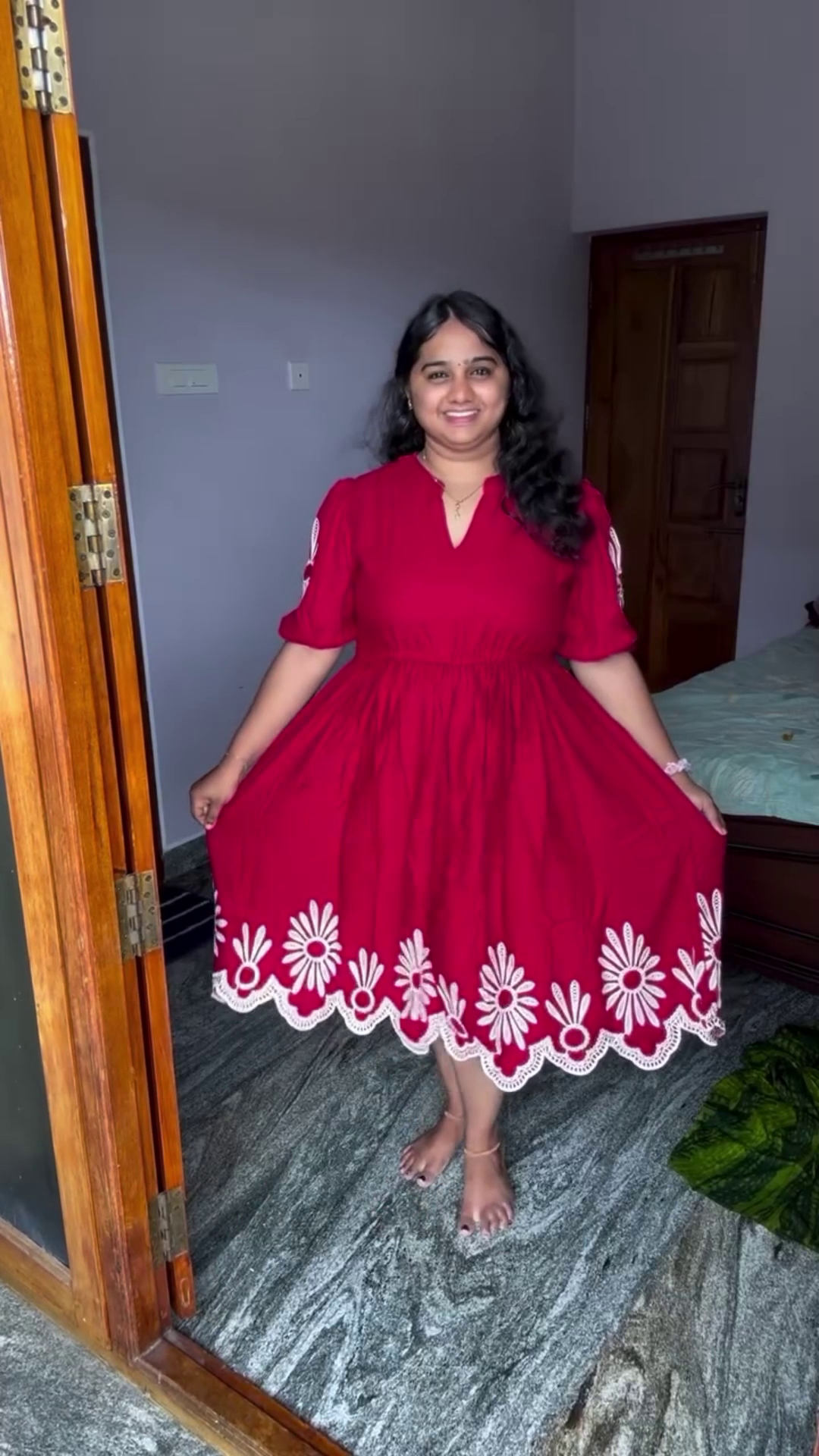 Henna - Elegent Midi Western Wear